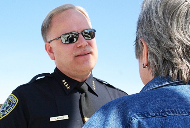 Richmond Police Chief Chris Magnus (File photo by Robert Rogers)